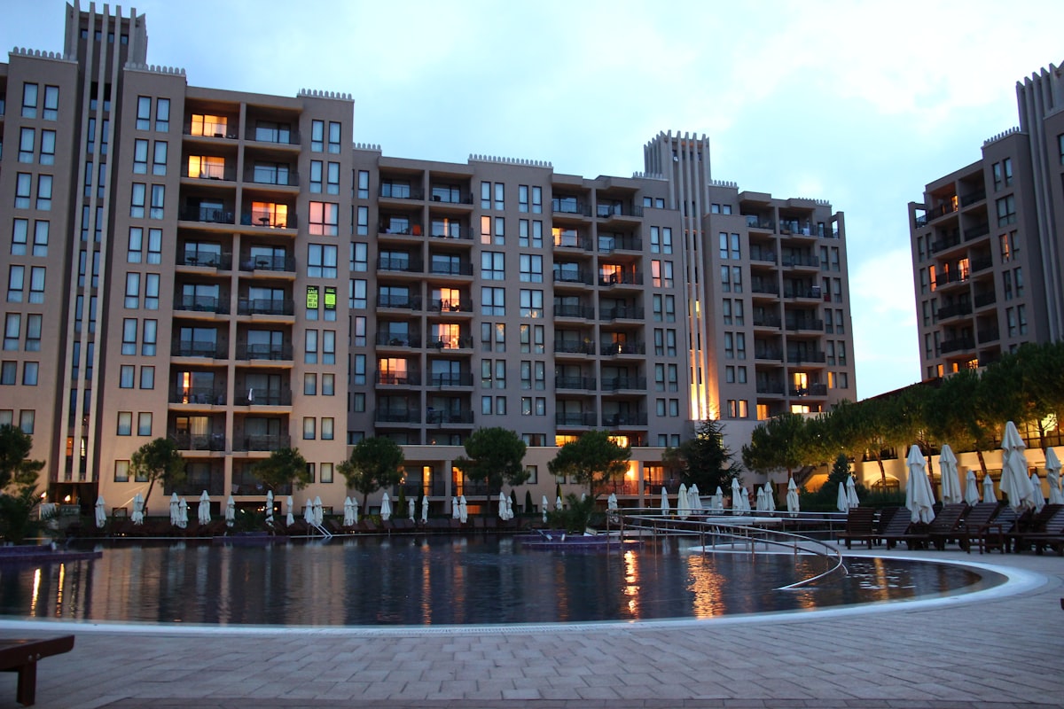 Residential towers in Santa Cruz